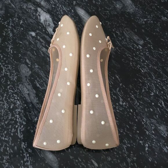 BRAND NEW ON.34TH ELEGANT BALLET FLATS with POLKA FOTS - Picture 8 of 16